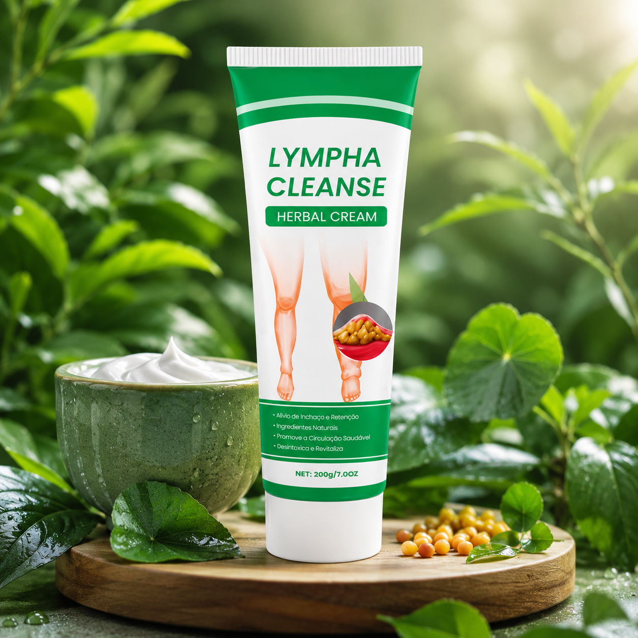 Creme Herbal Detox dor Muscular