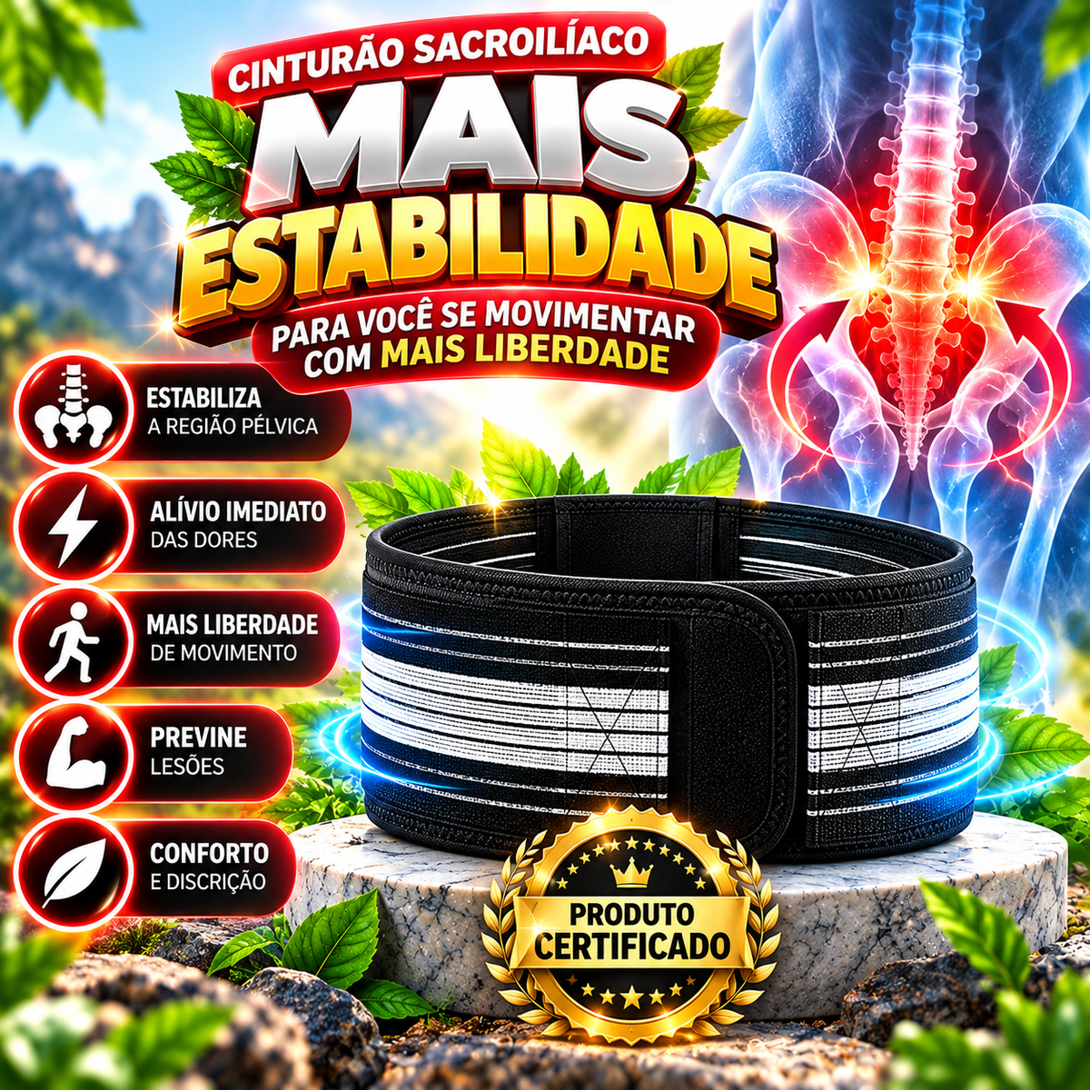 Cinturão Sacroilíaca