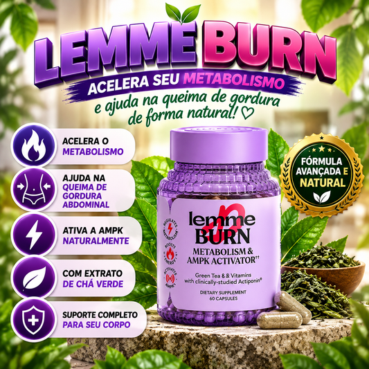 LEMMER BURN – Suplemento para acelerar o metabolismo