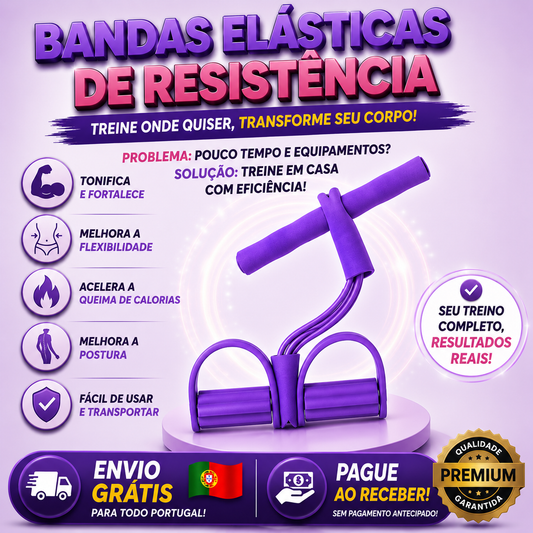 Faixas elásticas de resistência multifuncionais