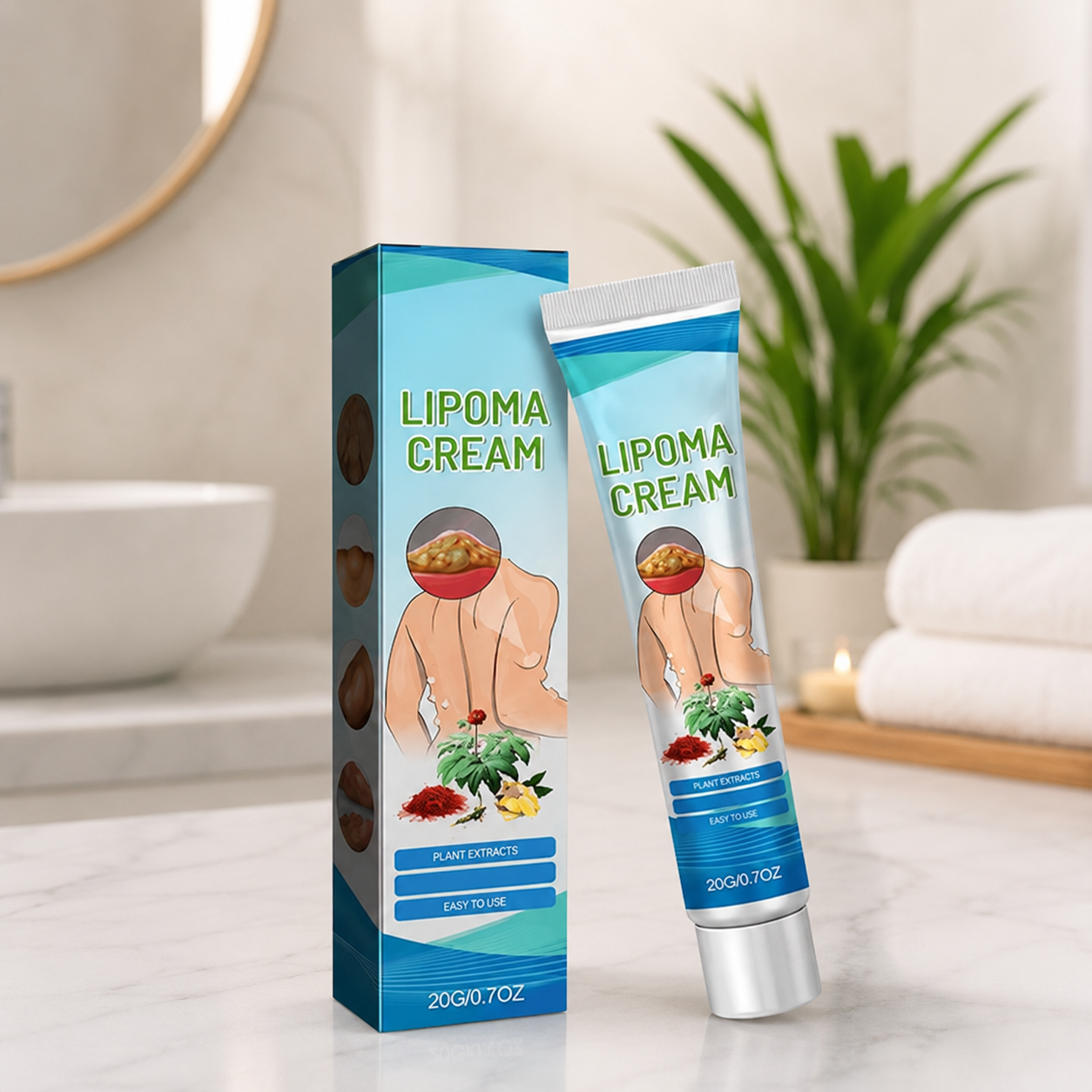 Lipomas (Creme para reduzir os nódulos de gordura)