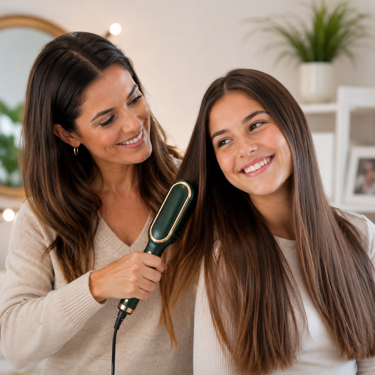 Escova de Alisamento de Cabelo