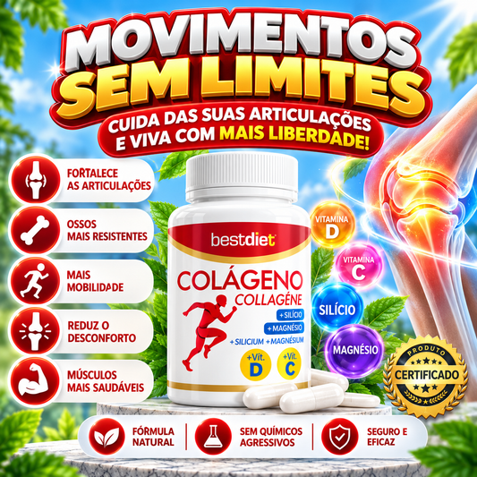 Colágeno Hidrolisado 120 Comprimidos – Saúde Articular