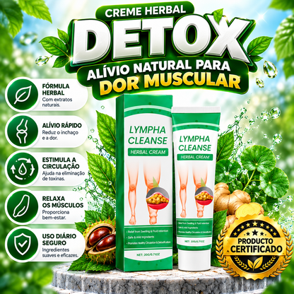 Creme Herbal Detox dor Muscular