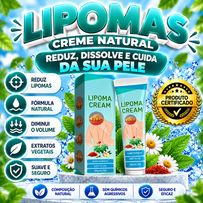 Lipomas (Creme para reduzir os nódulos de gordura)