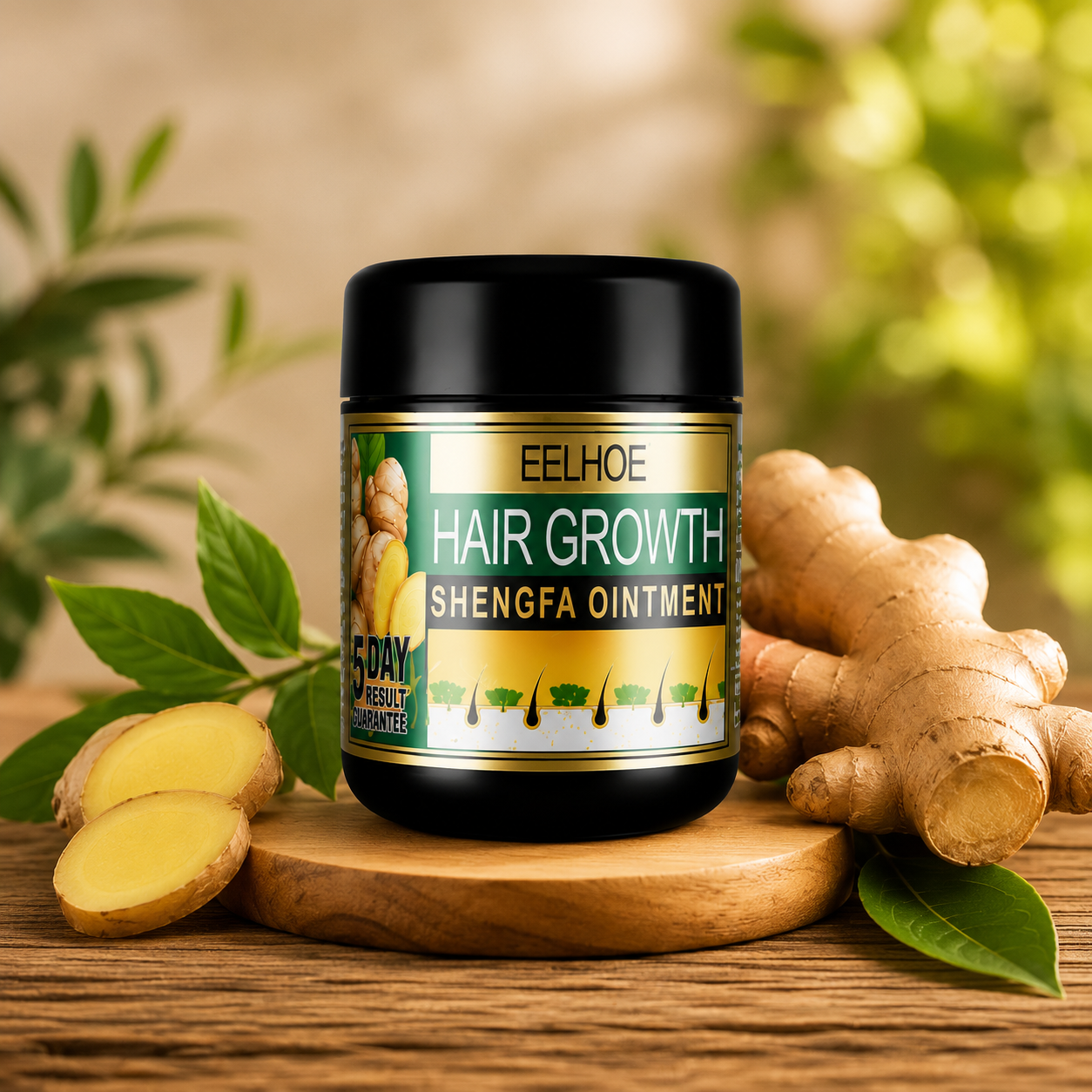Creme de Gengibre – Crescimento Capilar