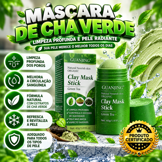 Máscara de Chá Verde