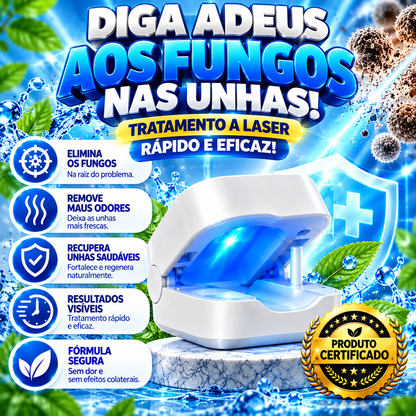 Dispositivo laser para fungos das unhas