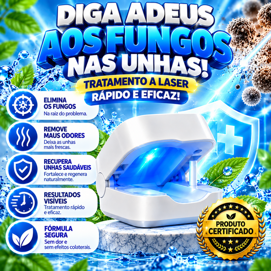Dispositivo laser para fungos das unhas