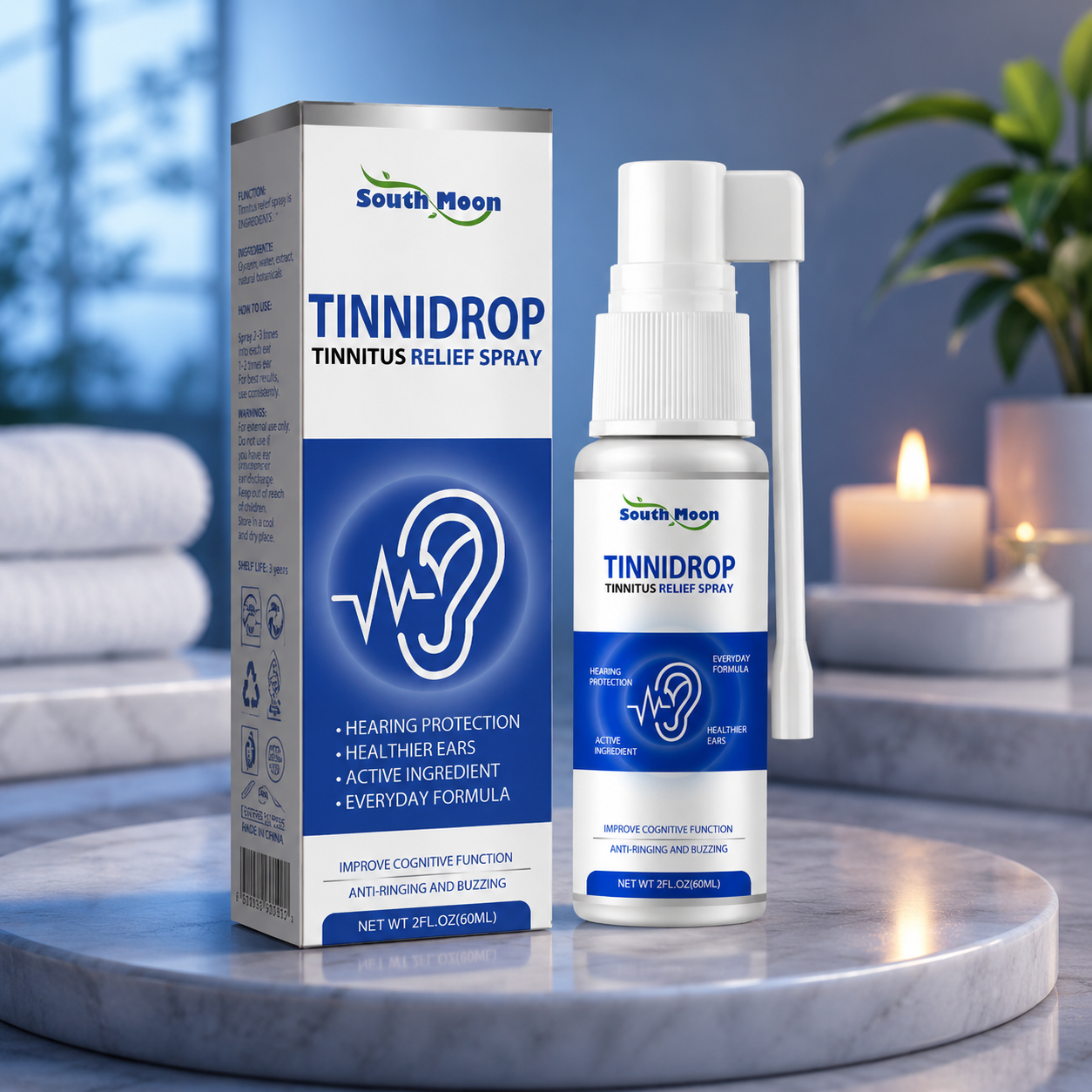 Tinnidrop alivio natural para ouvidos