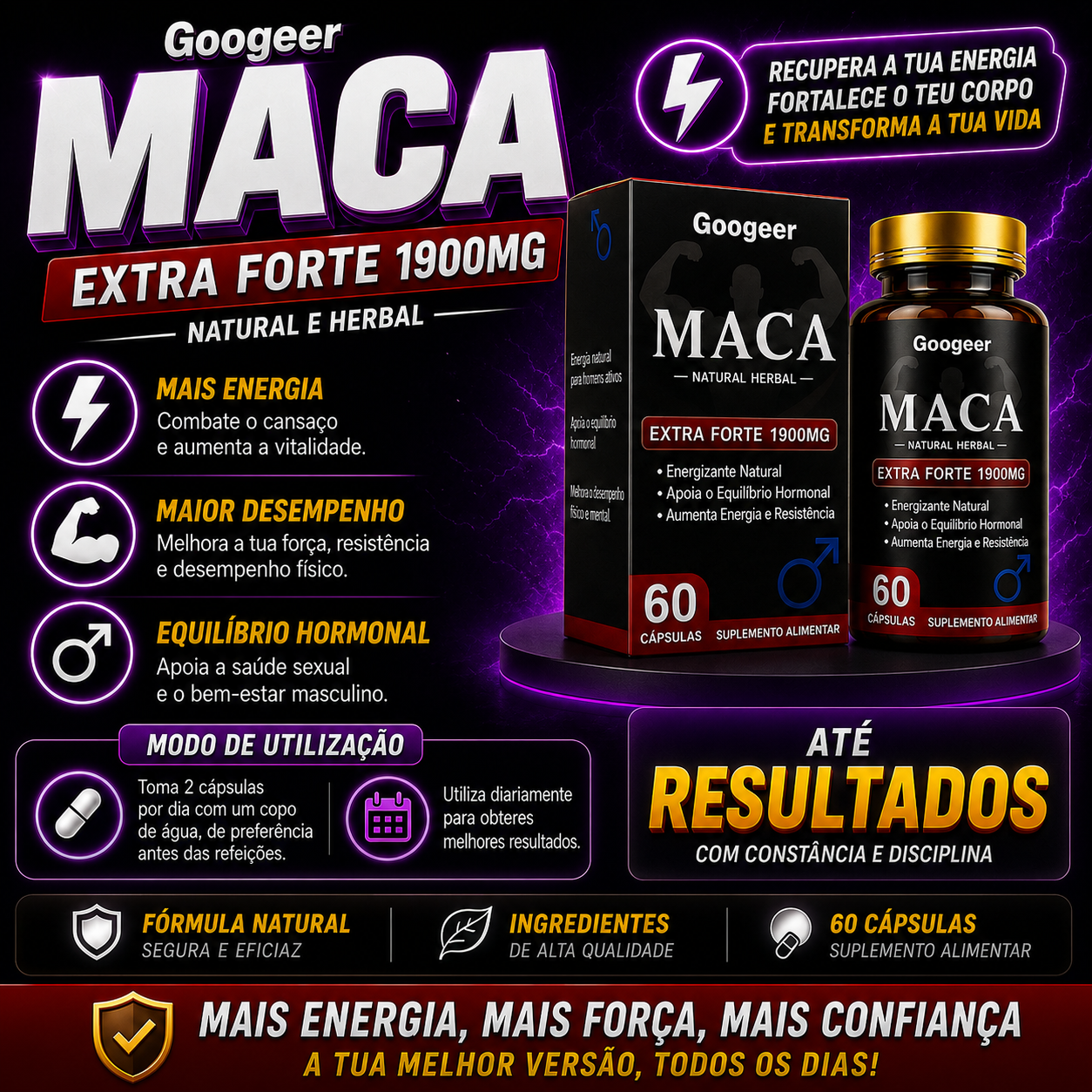 Sup Maca extra strength 1900mg