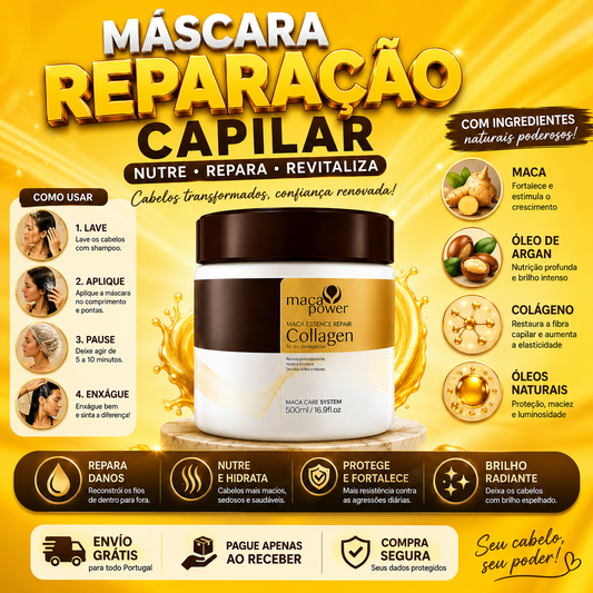 Máscara de Recuperação de Cabelo