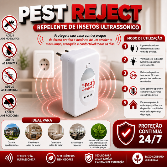 Repelente de Insetos Pest Reject