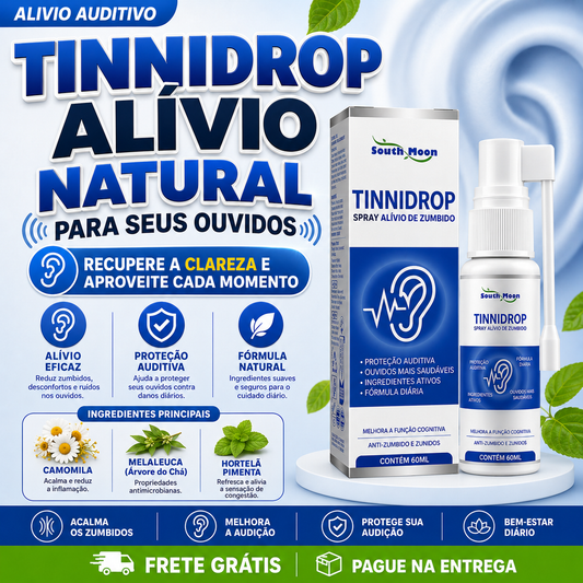 Tinnidrop alivio natural para ouvidos