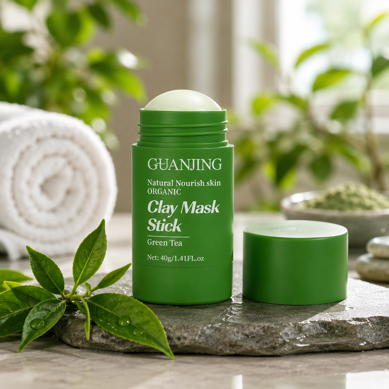 Máscara de Chá Verde